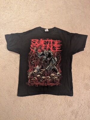 Vintage Suicide Silence - Disengage - Mens Shirt - Third Degree Merch 