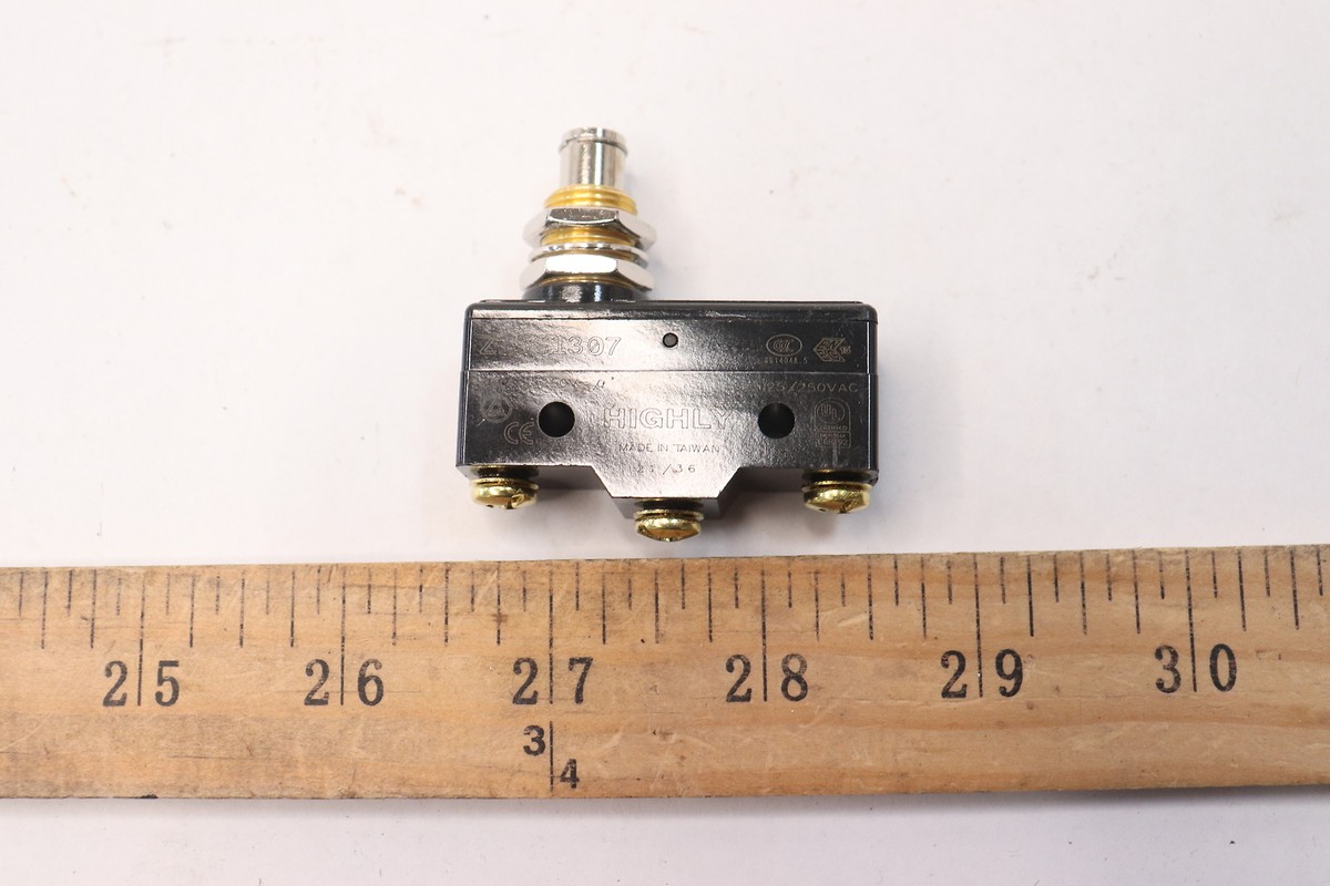 Highly Electric Co. Limit Microswitch Snap Action 15A 125/250VAC