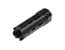 5/8x24 TPI Thread Steel Competition Muzzle Brake For 6.5 Creedmoor