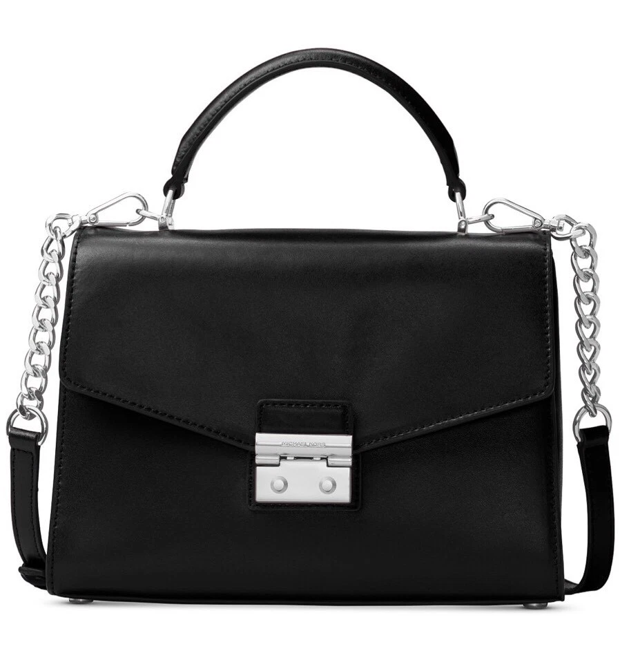 Michael kors sloan medium on sale top handle satchel