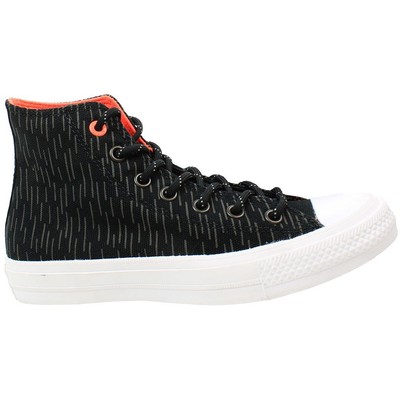 Converse Chuck Taylor All Star II Hi Shield  Black Canvas Mens Plimsolls 153532C