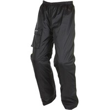 Motorrad Regenhose wasserdicht 4XL - Modeka AX-Dry - schwarz-schwarz