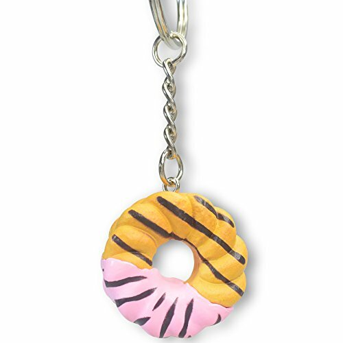 12 pcs Donut Keychain Food Dollhouse Miniatures Doll Accessories party New - Picture 4 of 5
