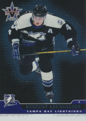 2001-02 Vanguard #89 VINCENT LECAVALIER - Tampa Bay Lightning