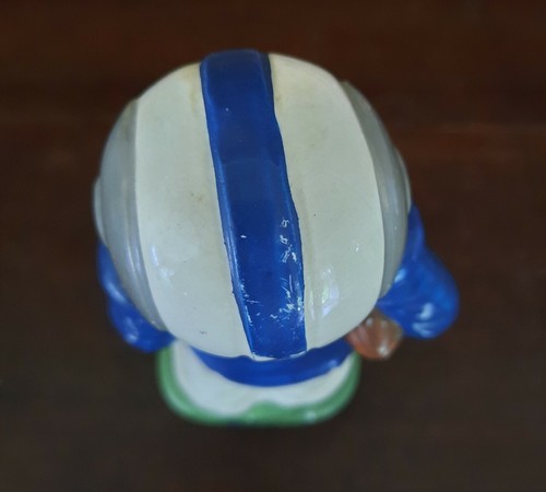 Vintage Napcoware Little Pro Football Player Coin Piggy Bank Figurine C-6520 - Picture 8 of 9