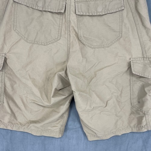 Pantalones Cortos Nike Cargo Para Hombre Marrón Bolsillos con Cordón Exterior Algodón Nylon - Imagen 8 de 13