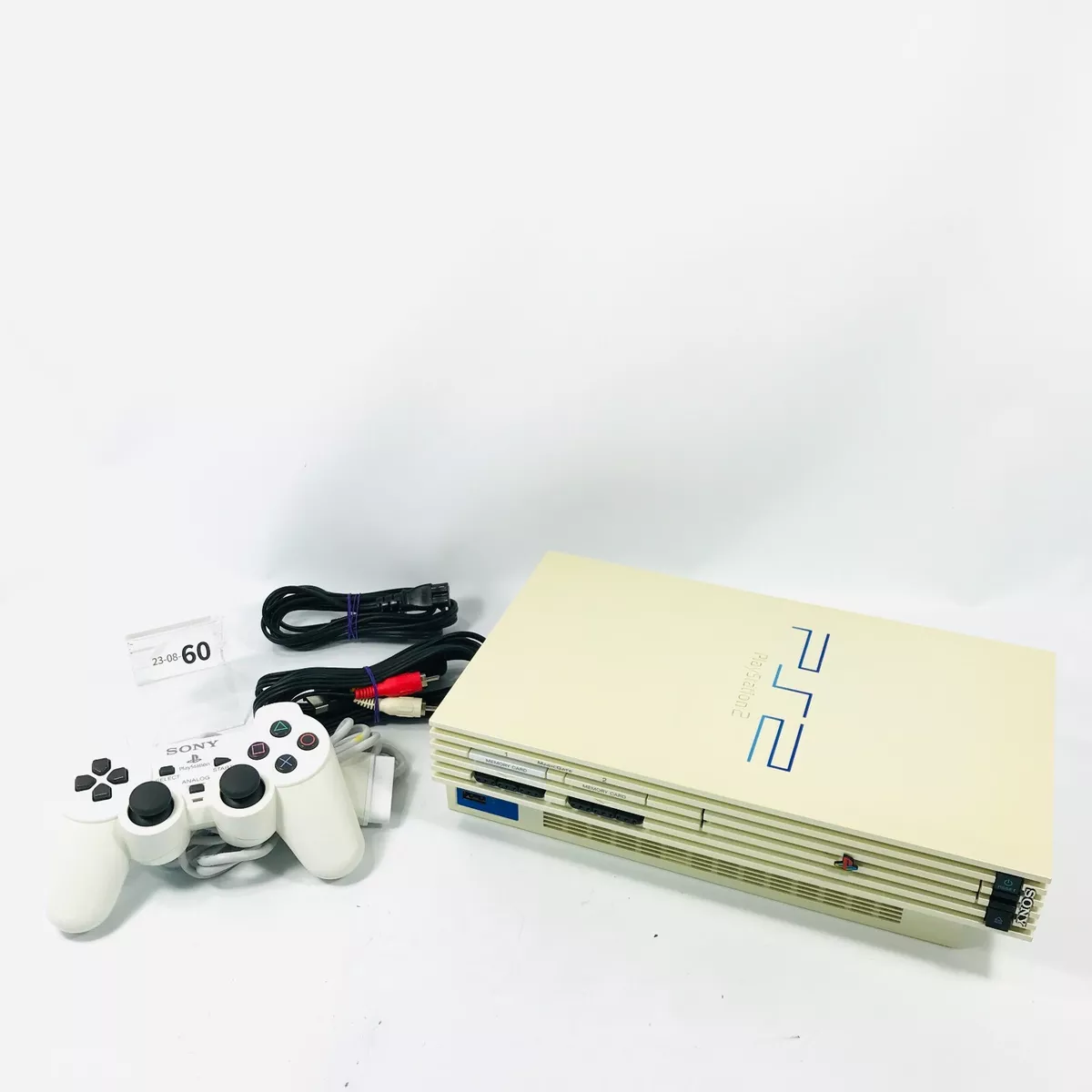 Sony PS2 / Playstation PS 2 SCPH-50000 PW Pearl White Console Japan 08-60