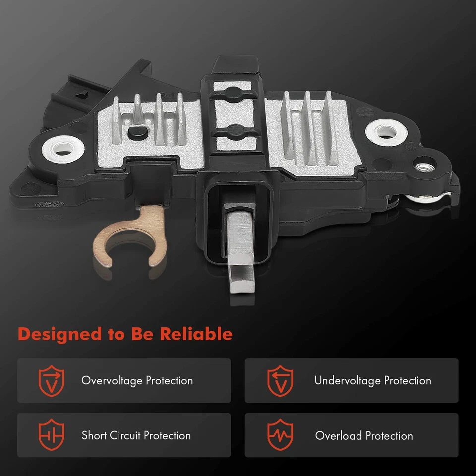 Regulador de voltaje del alternador para Toyota Avensis Corolla MPV compacto Hilux 14,5 V Foto 4 de 4