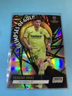 2021 Topps Stadium Club Chrome UEFA Champions League Soccer Gold Yeremy Pino #GG-YP