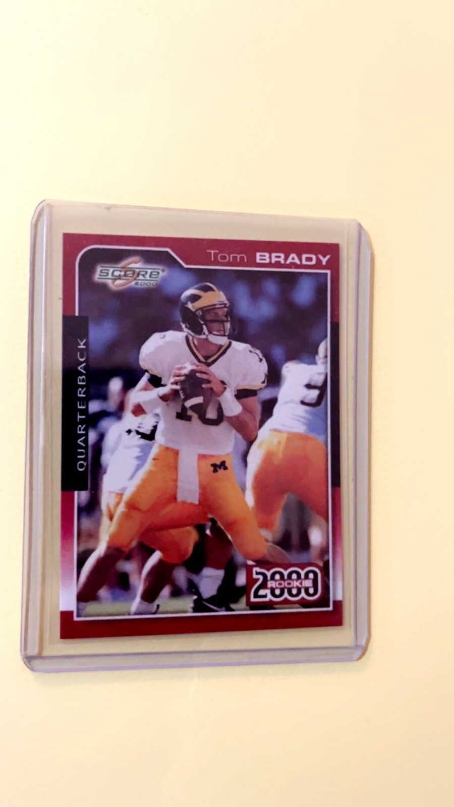 Tom Brady Rookie Card Score 2000 #316