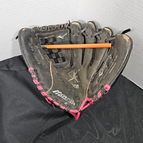Mizuno Youth Glove 11" Fastpitch Softball Mitt Finch RightHand Thrower GPP1105F2 - Picture 9 of 17
