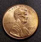 New Listing1996 Lincoln Memorial Penny Strike Off Center Error