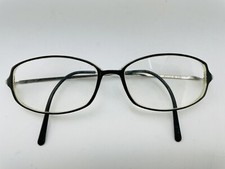 Vtg 52-14-140 Rodenstock R5131 B Black Metal Oval Glasses Sunglasses FRAMES ONLY