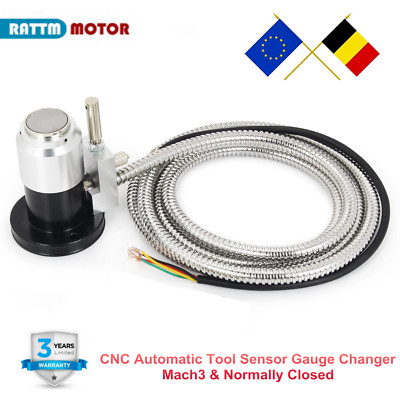 〖DE〗 CNC Mach3 Tool Sensor Z Axis Probe Tool Touch Sensor Setting NC 5mm Stroke
