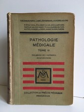 maladie de l'appareil respiratoire précis PATHOLOGIE MEDICALE T.3 Masson 1942
