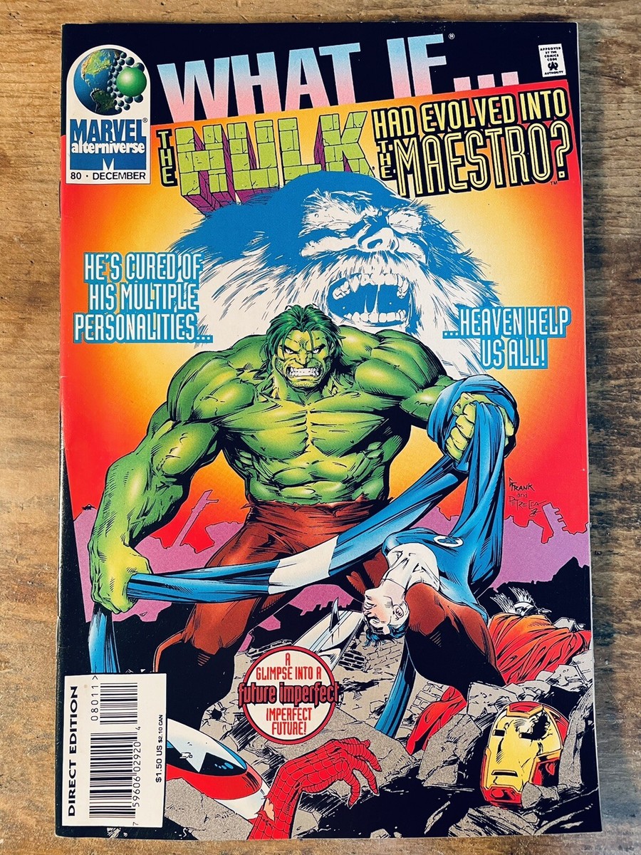 WHAT IF…? #80 (1995) THE HULK HAD EVOLVED INTO THE MAESTRO? MARVEL