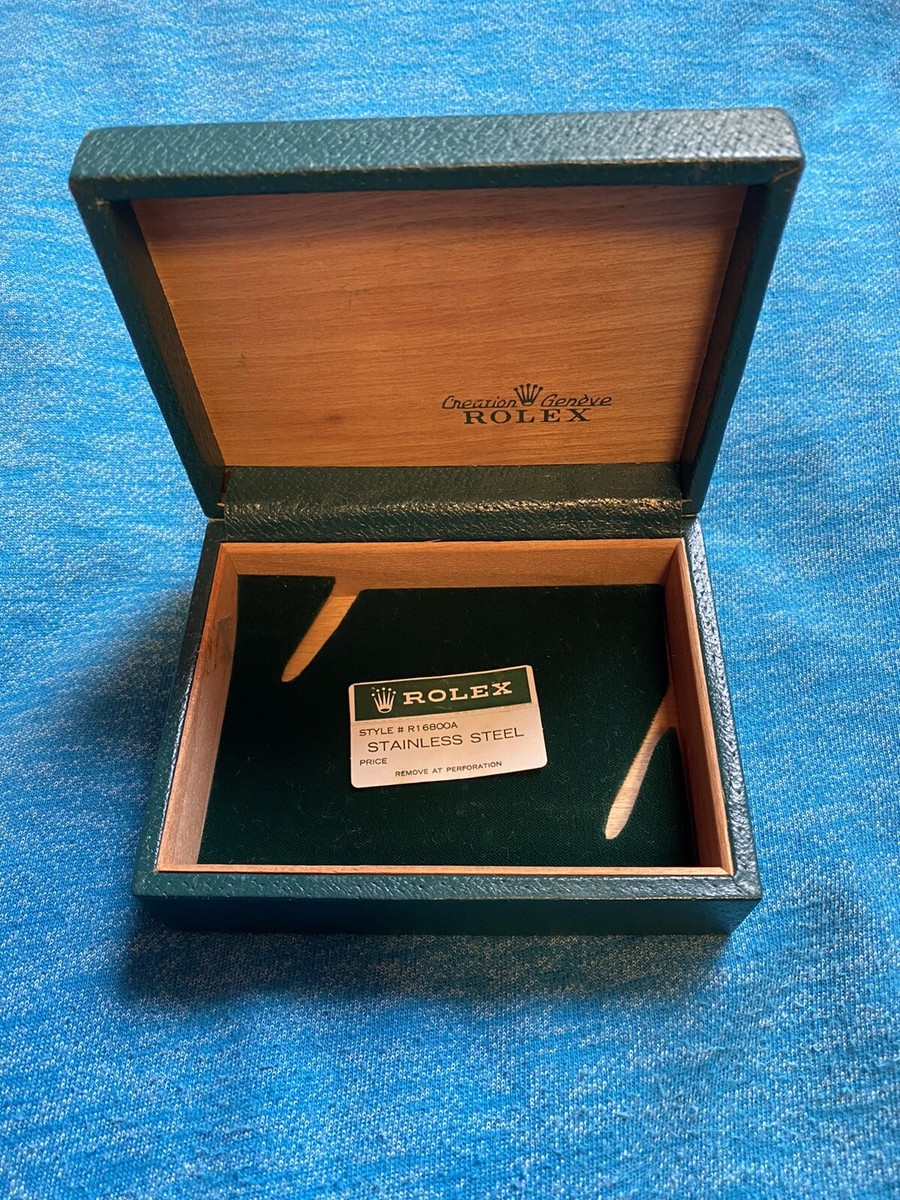 Rolex Scatola Con 16800 Un Adesivo