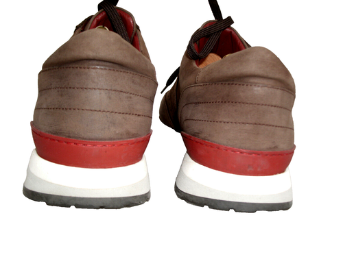 NEUw.- MORESCHI, Herren Schnürschuhe , Sneaker, Nubukleder, braun, Gr. 9 - Bild 4 von 13