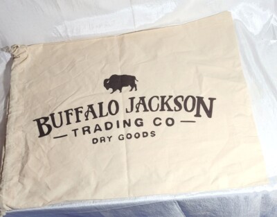 Buffalo Jackson Trading Co Dry Goods Cloth Feed Sack 18.5'' x 23.5''
