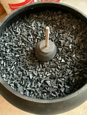 Burr King - Vibra King 200 with Ceramic Polishing Media