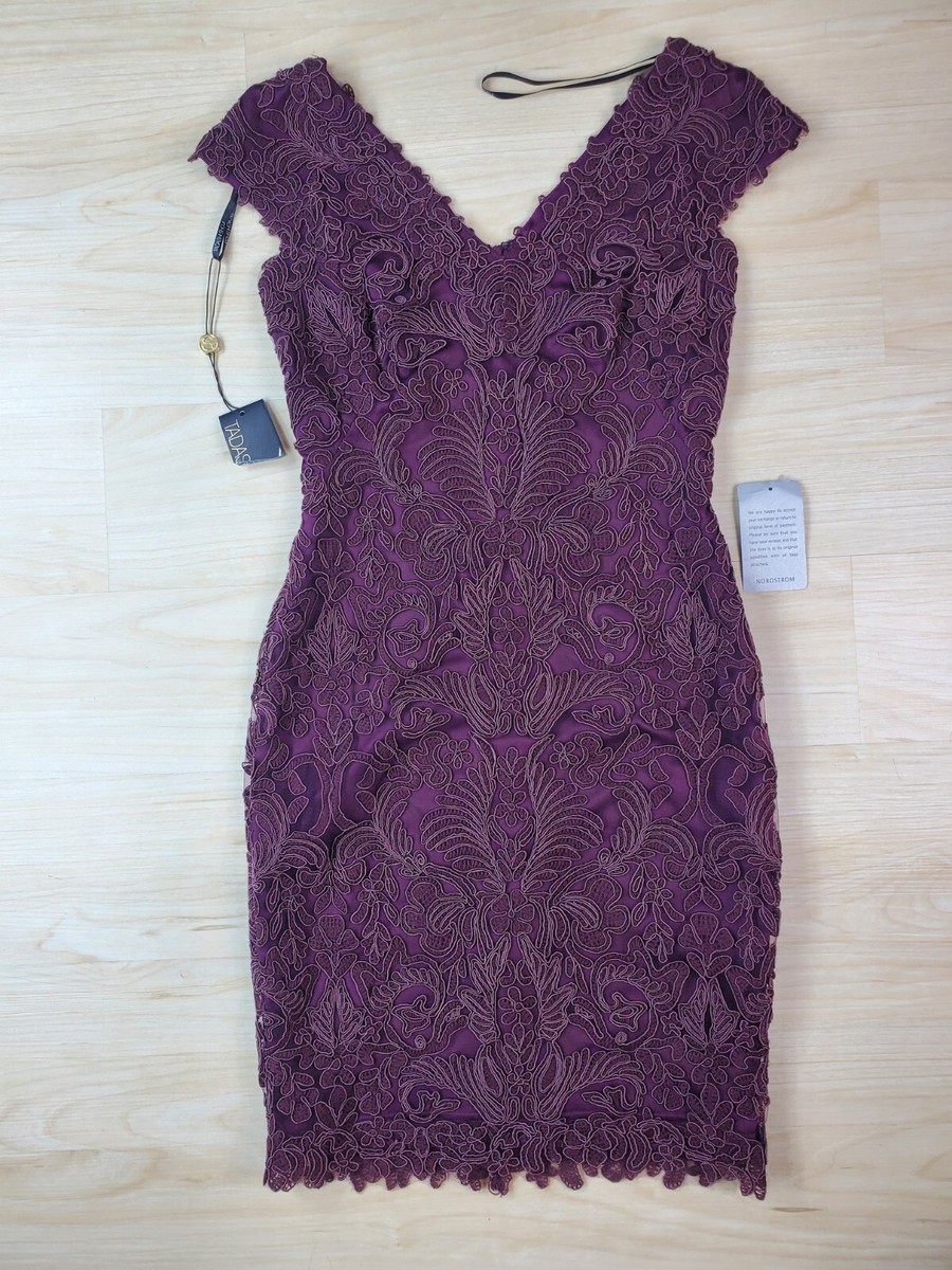 tadashi shoji burgundy dress River Corded Embroidery Gown  Tadashi Shoji Official Online Boutique
