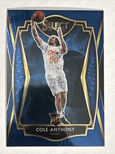 2020-21 Panini Select Premier Level Blue Retail Cole Anthony Rookie RC #177