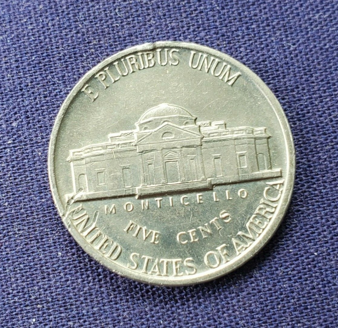 error 1979 jefferson nickle off center strike | eBay