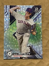 2019 Bowman Platinum Alex Royalty Silver Ice Parallel #TOP-41 Indians Guardians
