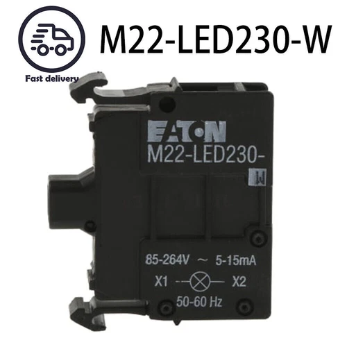 10PCS Moeller Switch  EATON P/N M22-LED230-W, led unit white 85-264V