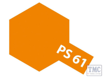 86061 Tamiya PS-61 Metallic Orange Polycarbonat Spray