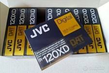 10x JVC 120XD new sealed DAT tape cassette, high performance, 120 240 min