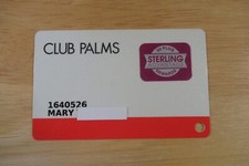 Palms Hotel Casino Las Vegas NV Club Slot Player's Card 50 Rewards Mary 