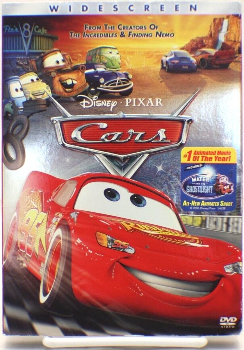 Cars by DISNEY Pixar (WS DVD)- You CHOOSE WITH OR WITHOUT A CASE