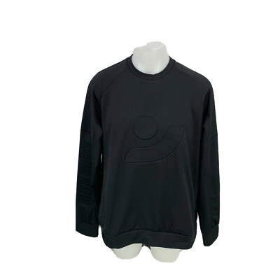 URL X Players Health Crossover Crewneck XL Men Black Pullover NEW A72