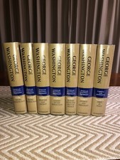 GEORGE WASHINGTON    7 Volume Set   Douglas Southall Freeman   "FIRST EDITION"