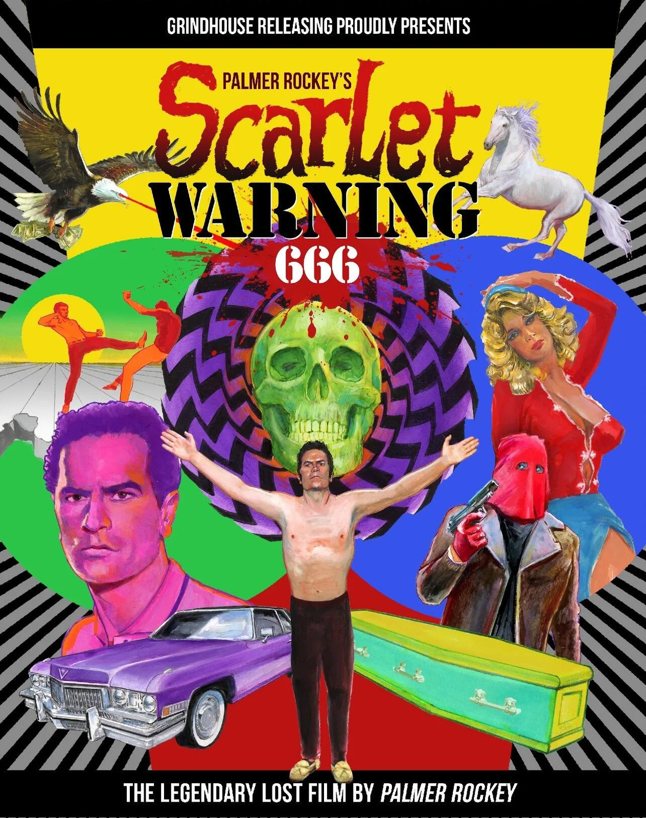 Palmer Rockey's Scarlet Warning 666 (LE Blu-ray + CD w/slip)