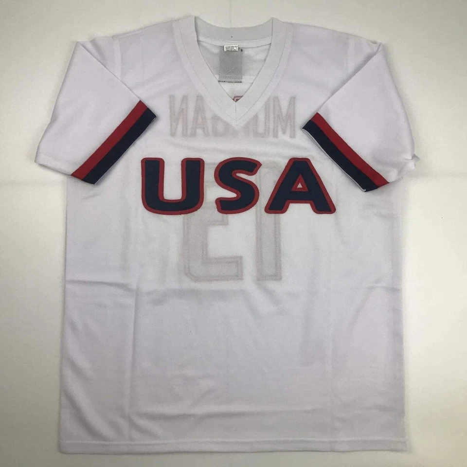 Camiseta Autografiada/Firmada Alex Morgan Blanco Equipo de Fútbol Copa Mundial de Estados Unidos Certificado de Autenticidad JSA Foto 4 de 4