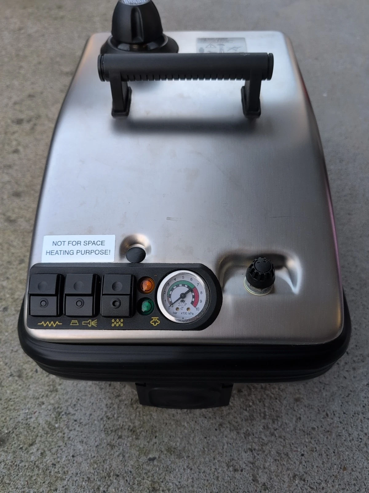 Rocky VS900 Commercial Steam Cleaner NO HOSE or WAND READ! Vapor Machine Italy