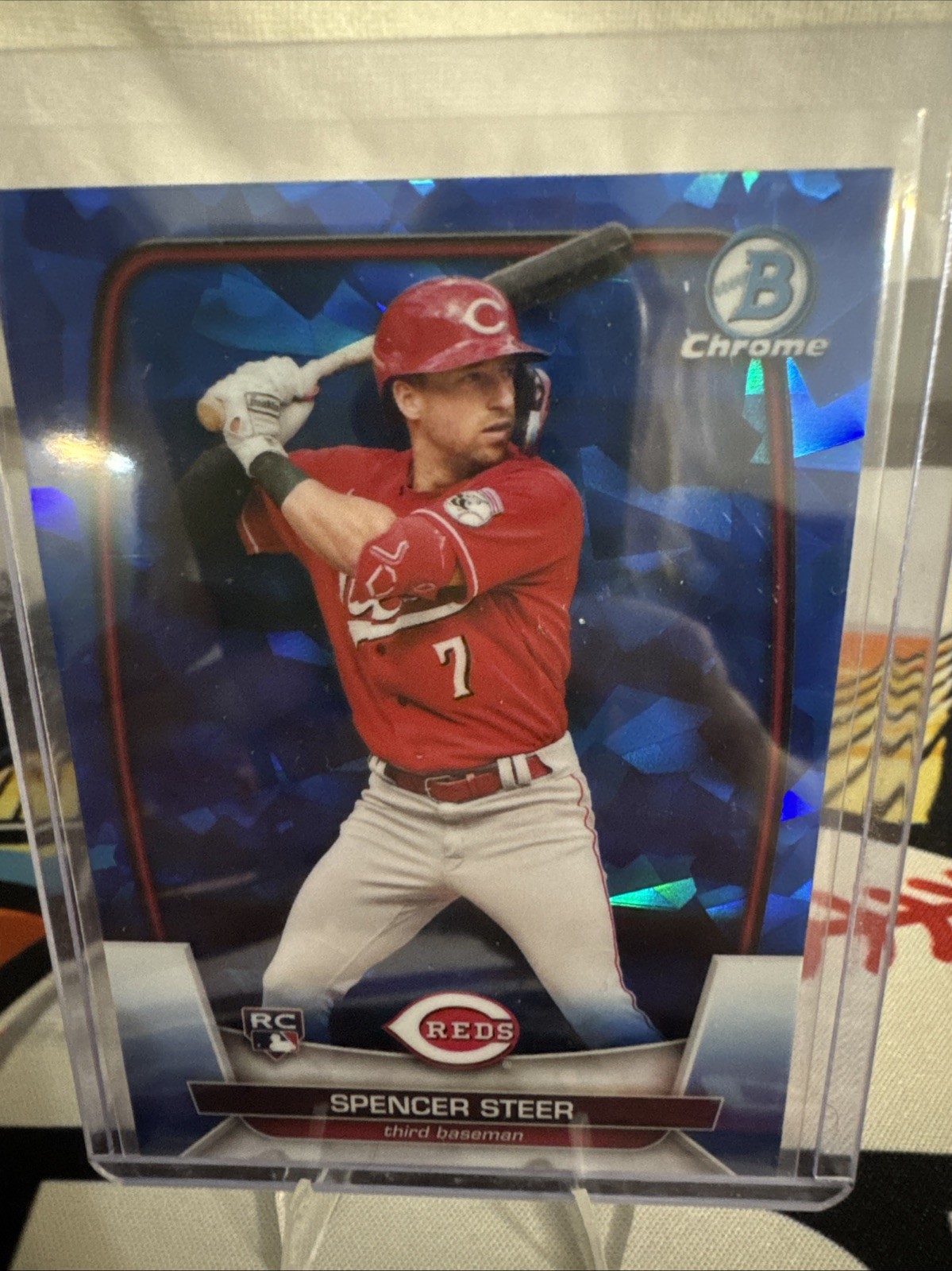 2023 Bowman Chrome Sapphire Edition #52 Spencer Steer