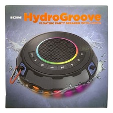 ION Audio HydroGroove Floating Bluetooth Party Speaker with Lights