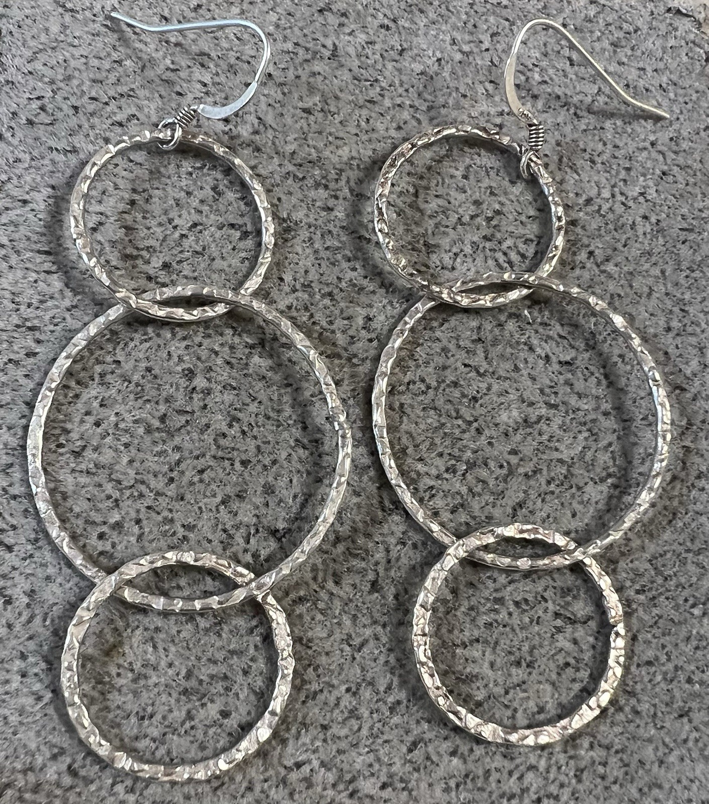 Estate Interconnecting Open Circular Shape Sterli… - image 5