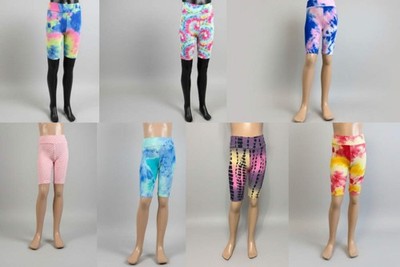 Lange, weiche, Mädchen Shorts, Musterwahl & Kindergröße, 5-6, 7-8, 10-11 Jahre