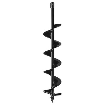 Yescom 6'' Earth Auger Bit Bulb Planter Fence Post Spiral Hole Digger Gardening