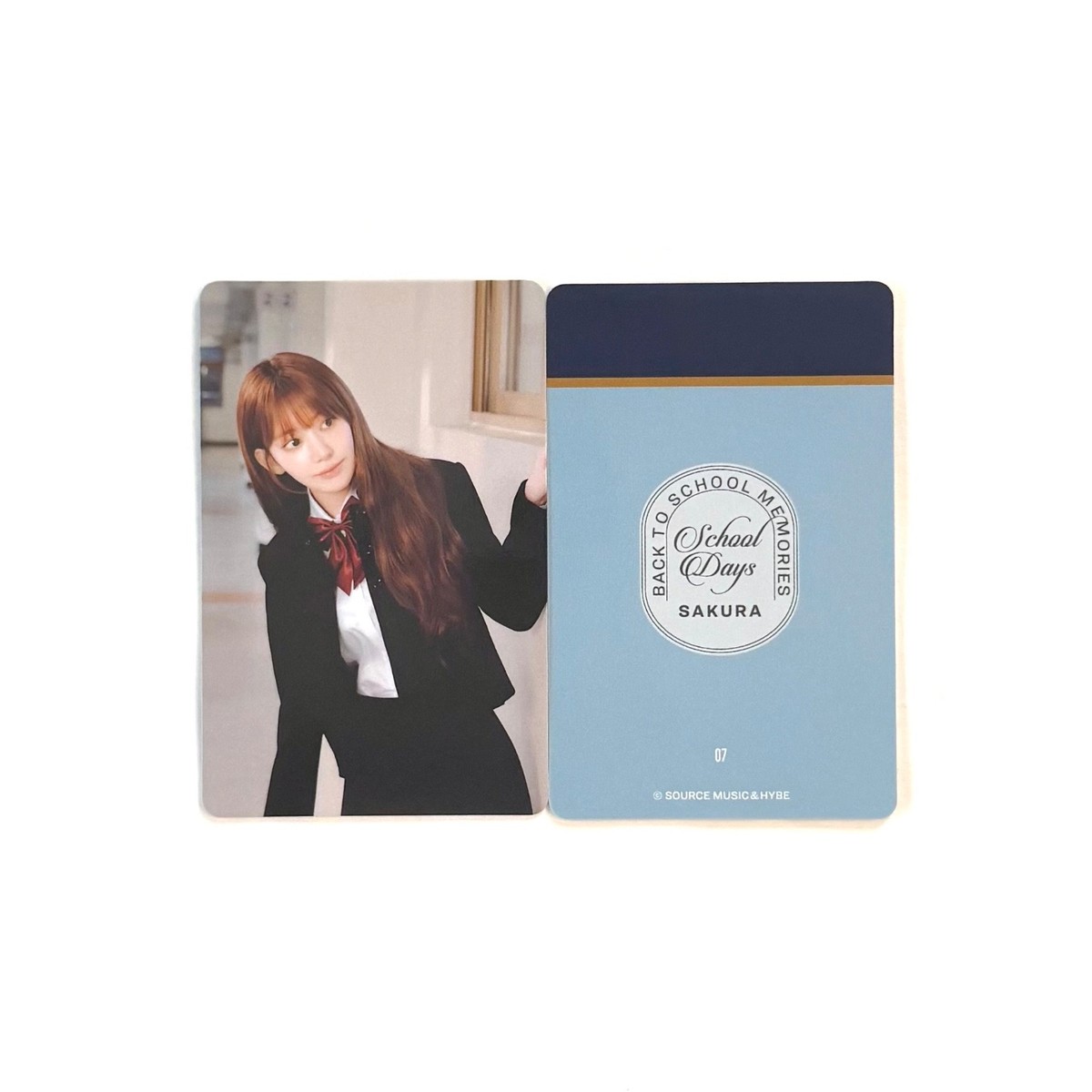 LE SSERAFIM] School Days / Photocard Random Official March | eBay
