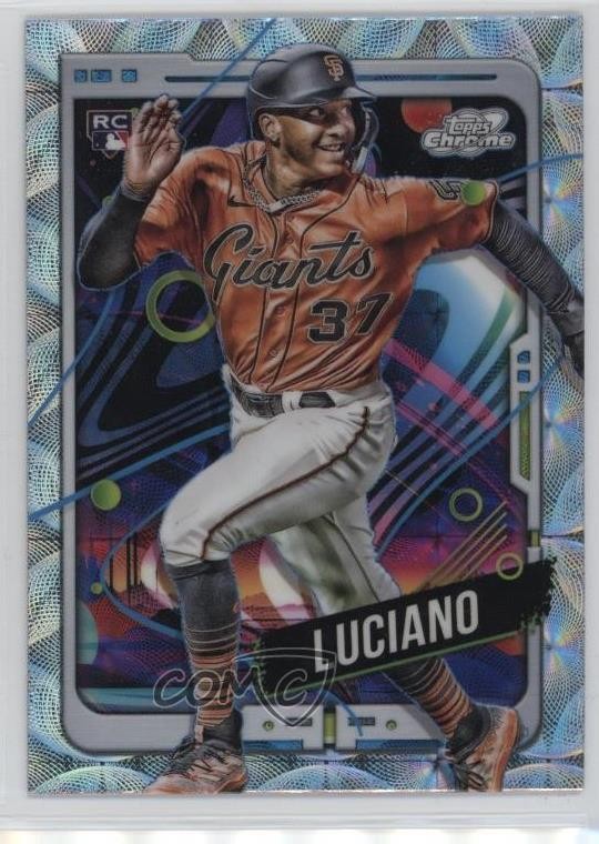 2024 Topps Cosmic Chrome Nucleus Refractor Marco Luciano #99 Rookie RC 8d4