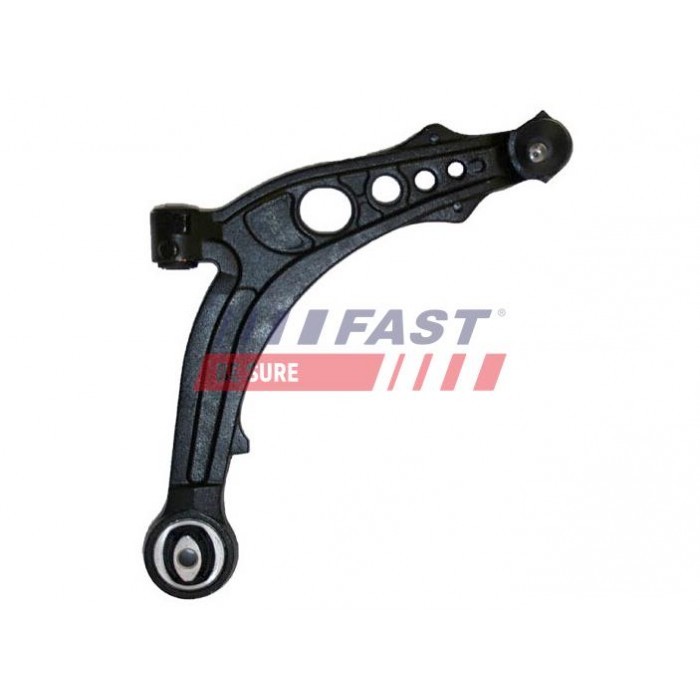 Bras de suspension avant droit en acier forge pour Fiat Grande Punto reference OEM 51842193