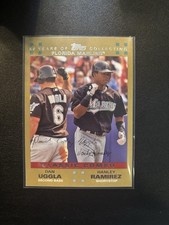 Topps 2007 Classic Combo Gold Parallel Dan Uggla Hanley Ramirez Marlins 655