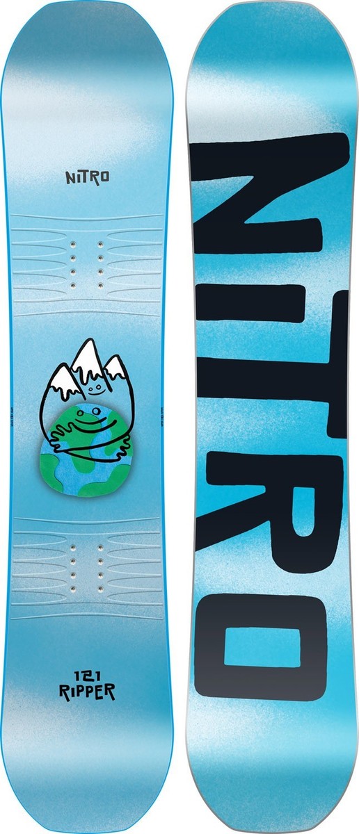 NITRO RIPPER スノーボード 96cm ビンディング セット キッズ Nitro Ripper Boys Kids Snowboard 121cm with Black Charger Mini