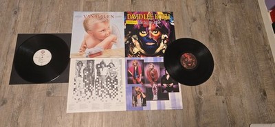 Van Halen+David Lee Roth 2x Vinyl - Original Pressung