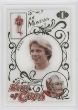 2021 Panini Illusions King of Cards Joe Montana #KC-16 HOF ti6